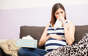 Возникновение гриппа во время беременности