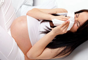 насморк при беременности